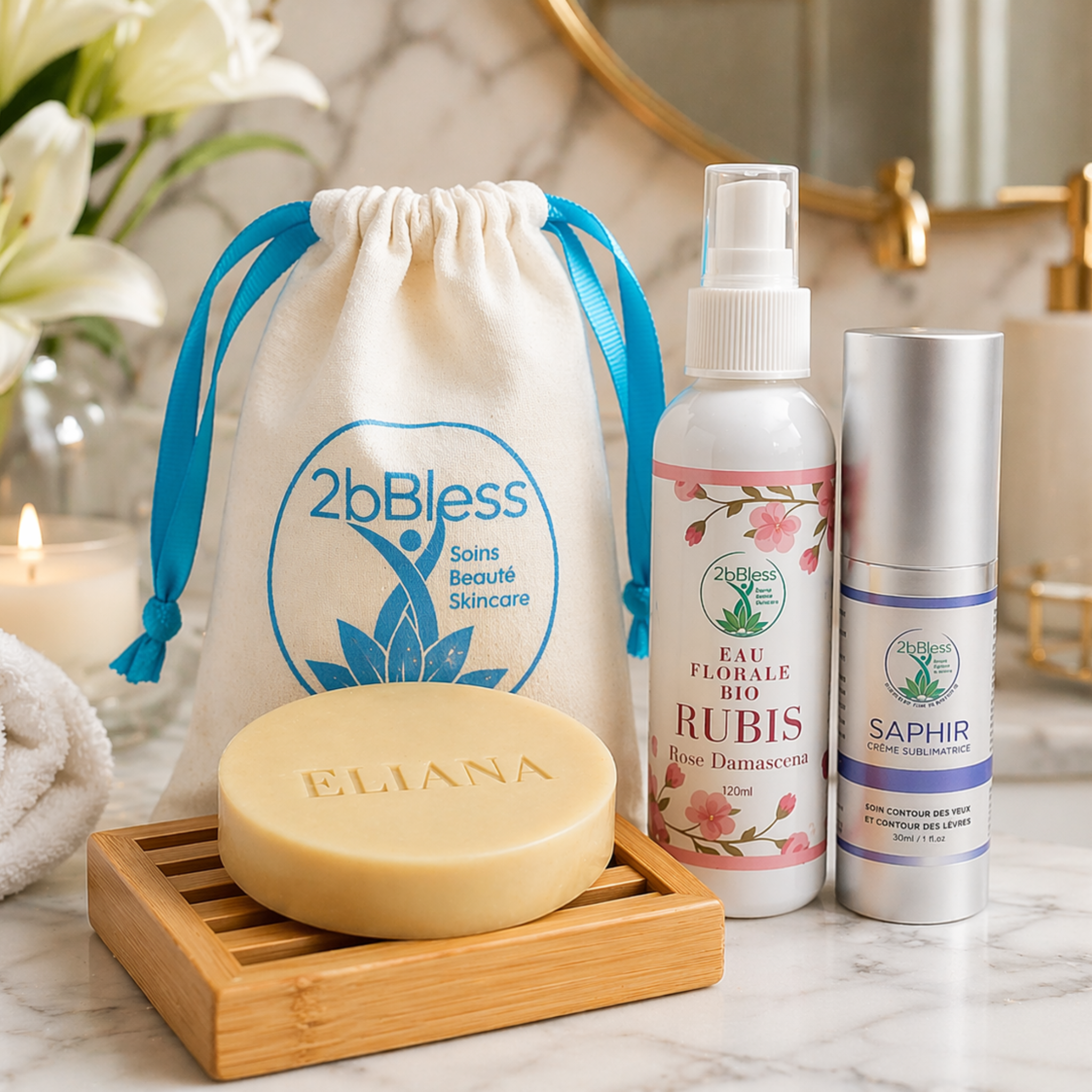 TRIO PEAU SENSIBLE – APAISE, NOURRIT & ILLUMINE