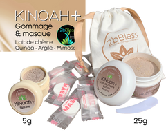 KiNoah + Gommage & Masque Peau de Porcelain