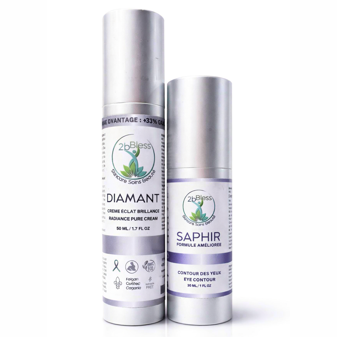 COMBO DIAMANT ET SAPHIR