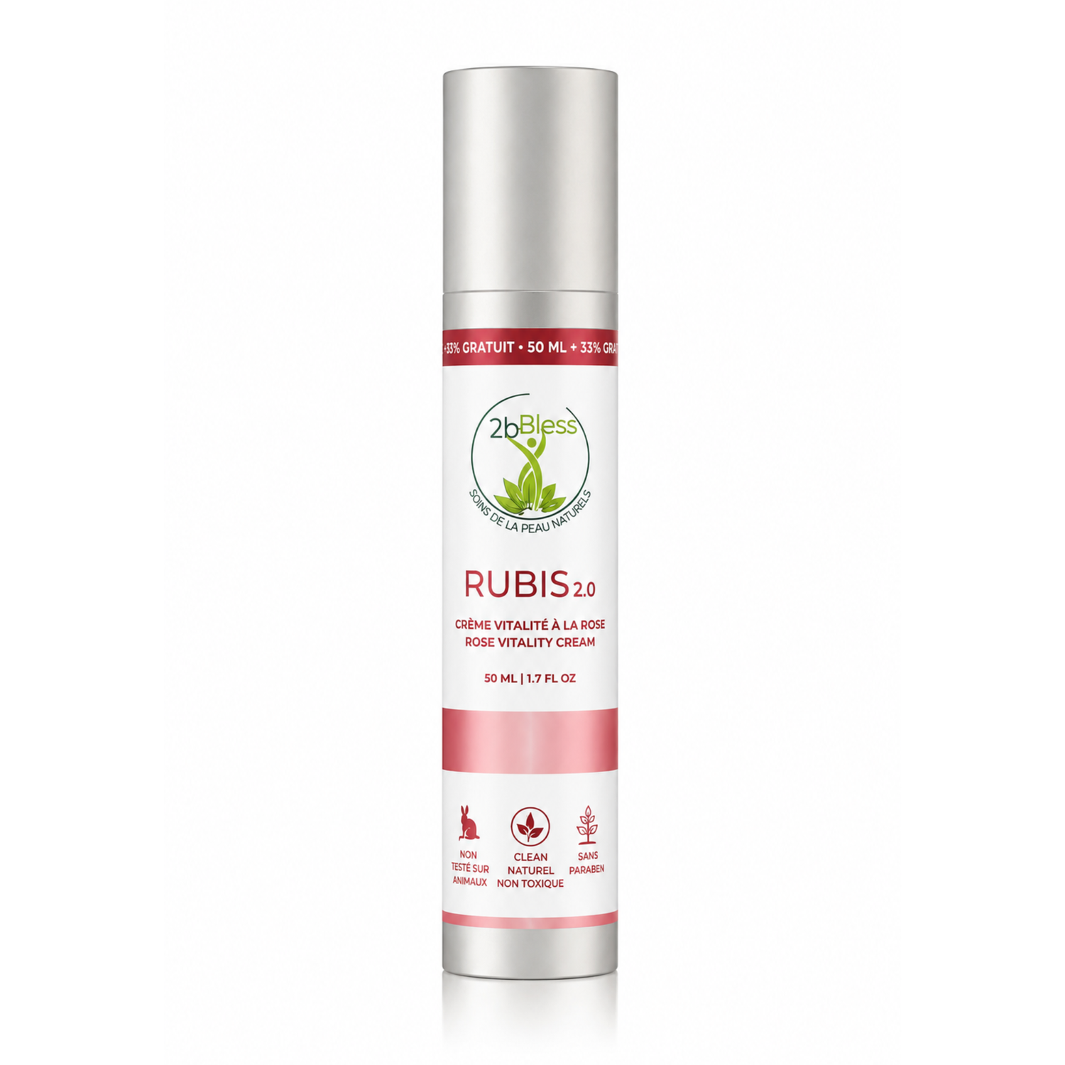 RUBIS Creme Vitalite à la rose 50ml