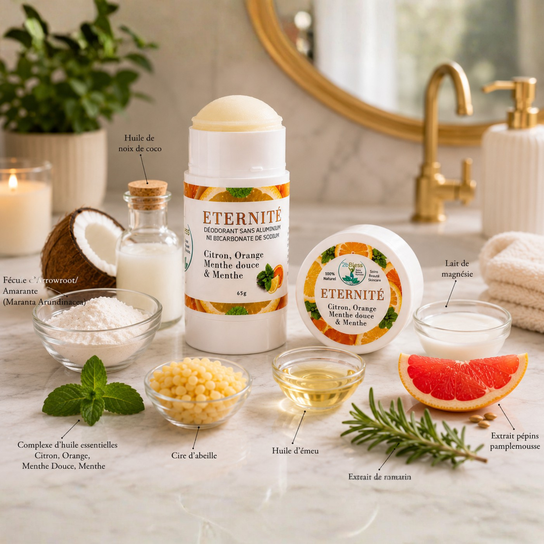 ETERNITY SUPER EFFECTIVE NATURAL Deodorant Aluminum-Free