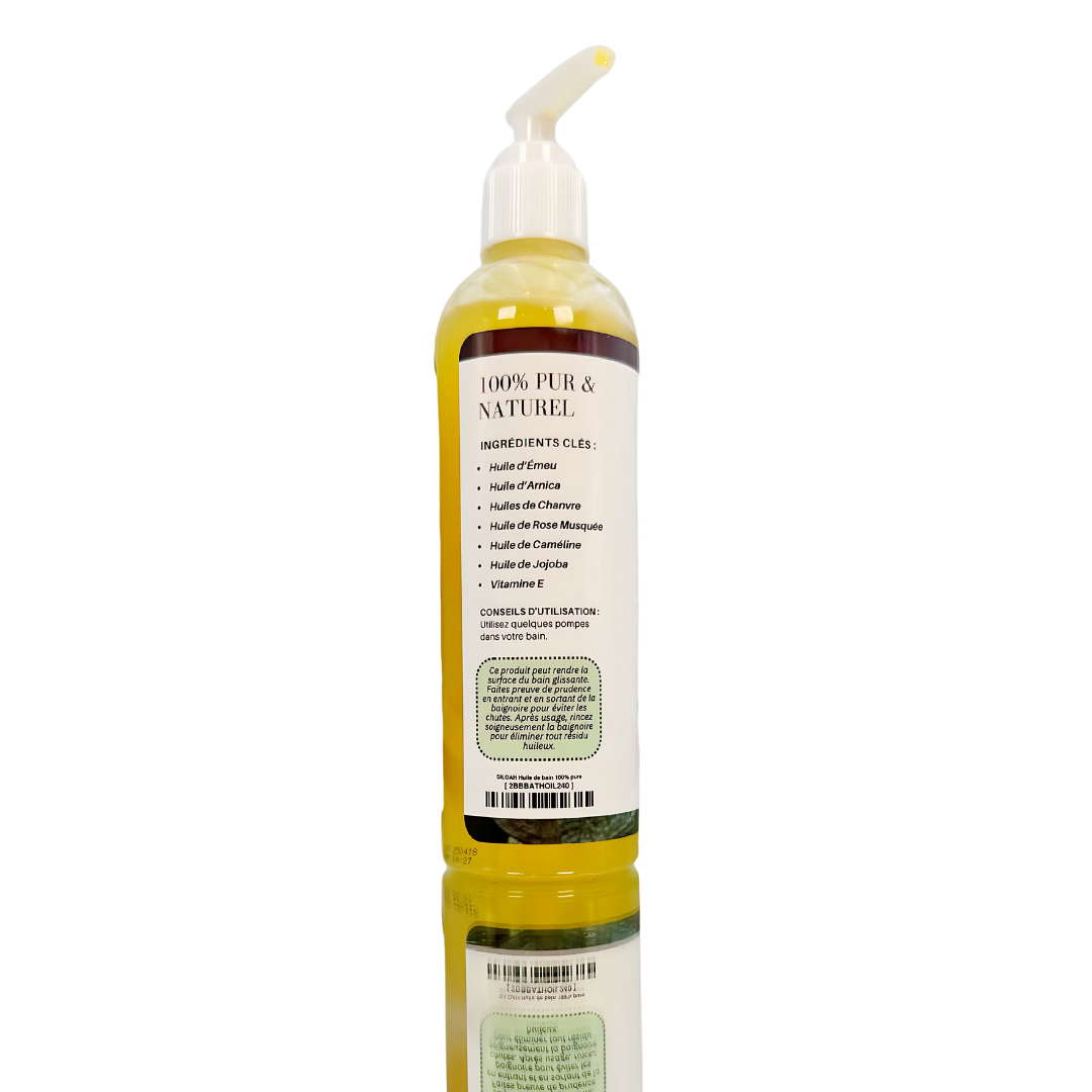 SILOAH Huile de bain 100% pure 🌿