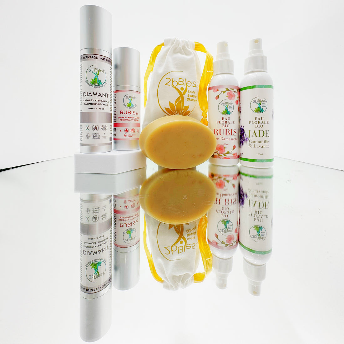 Ensemble Beauté Complète 5 PRODUITS – Visage Éclat &amp; Régénération PROMO 48H
