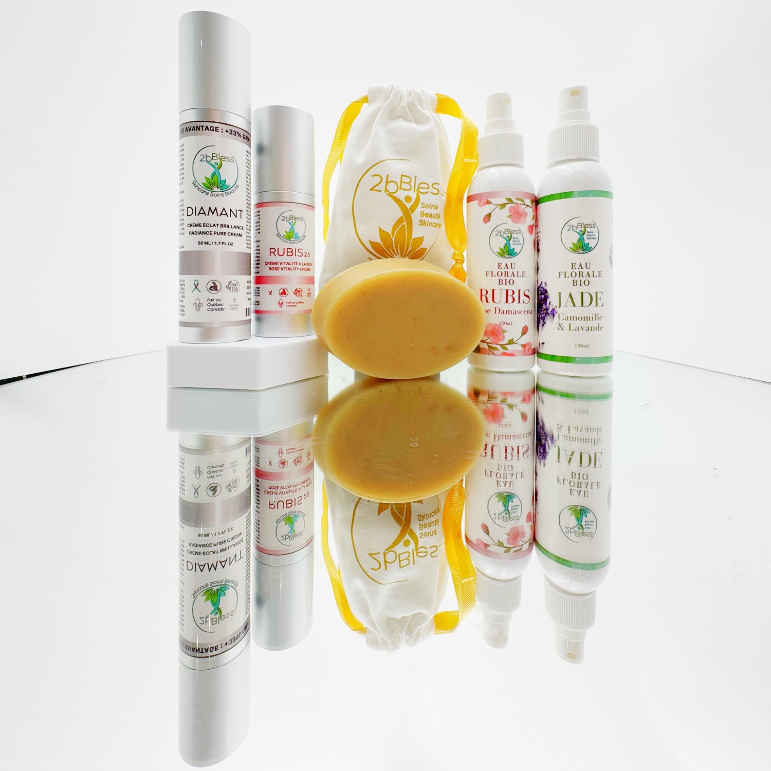 Ensemble Beauté Complète 5 PRODUITS – Visage Éclat &amp; Régénération PROMO 48H