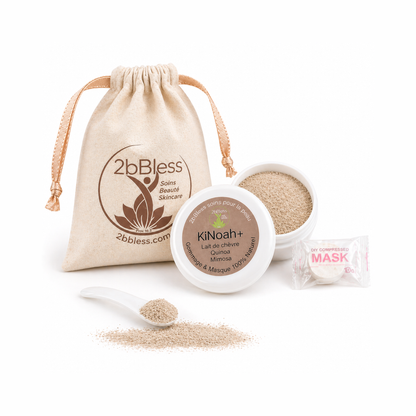 KiNoah+ Gommage &amp; Masque Peau de Porcelain
