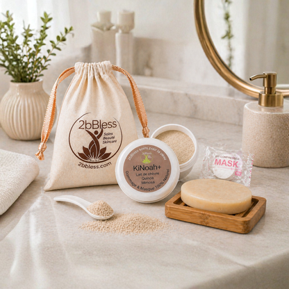 KiNoah+ Gommage &amp; Masque Peau de Porcelain