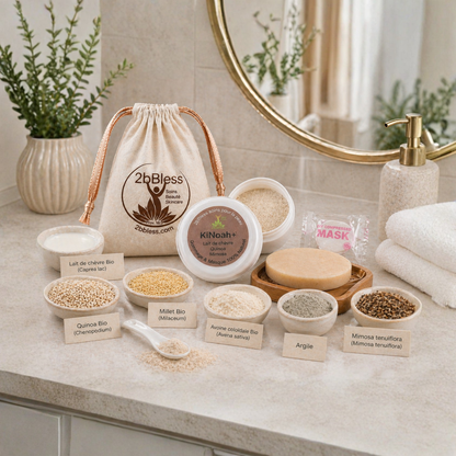 KiNoah+ Gommage &amp; Masque Peau de Porcelain
