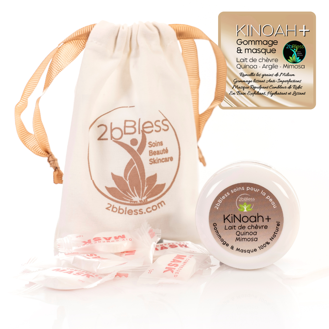 KiNoah+ Gommage &amp; Masque Peau de Porcelain
