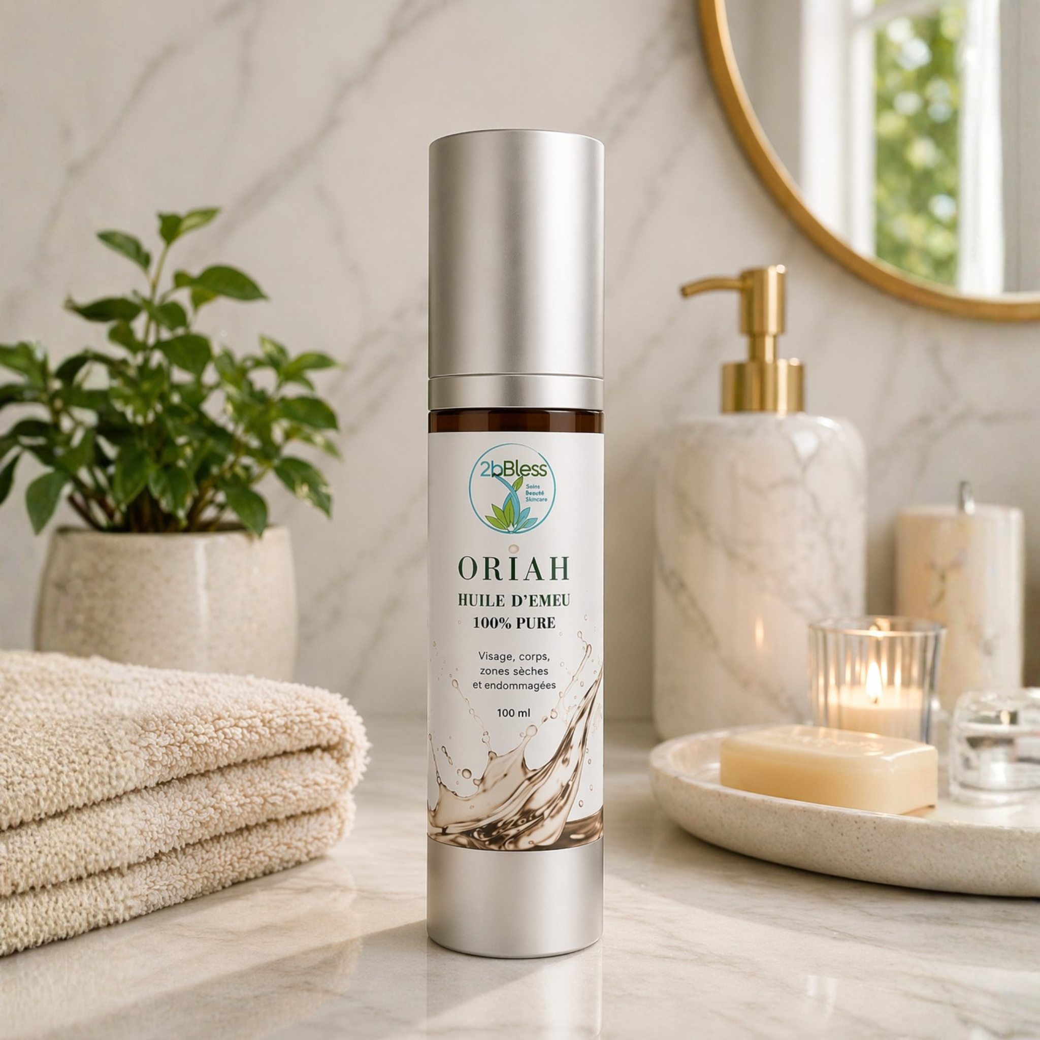 ORIAH Huile d’Émeu 100% PURE 100ml