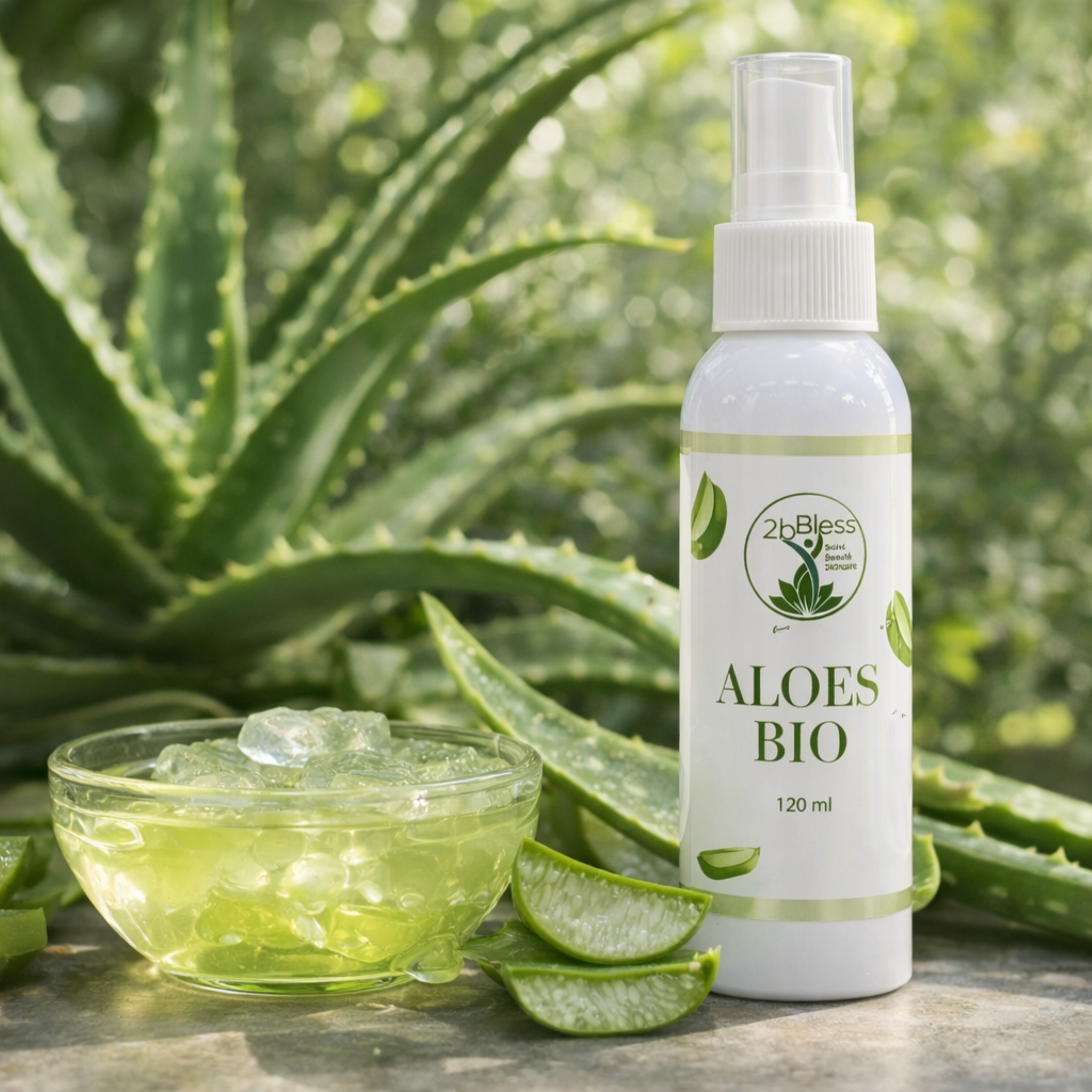 Organic Aloe Floral Water