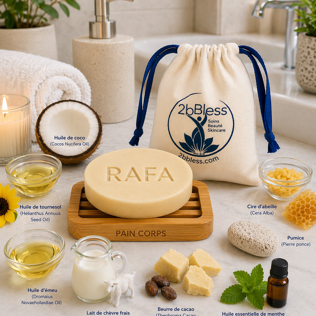 Pastillas corporales RAFA 100 g