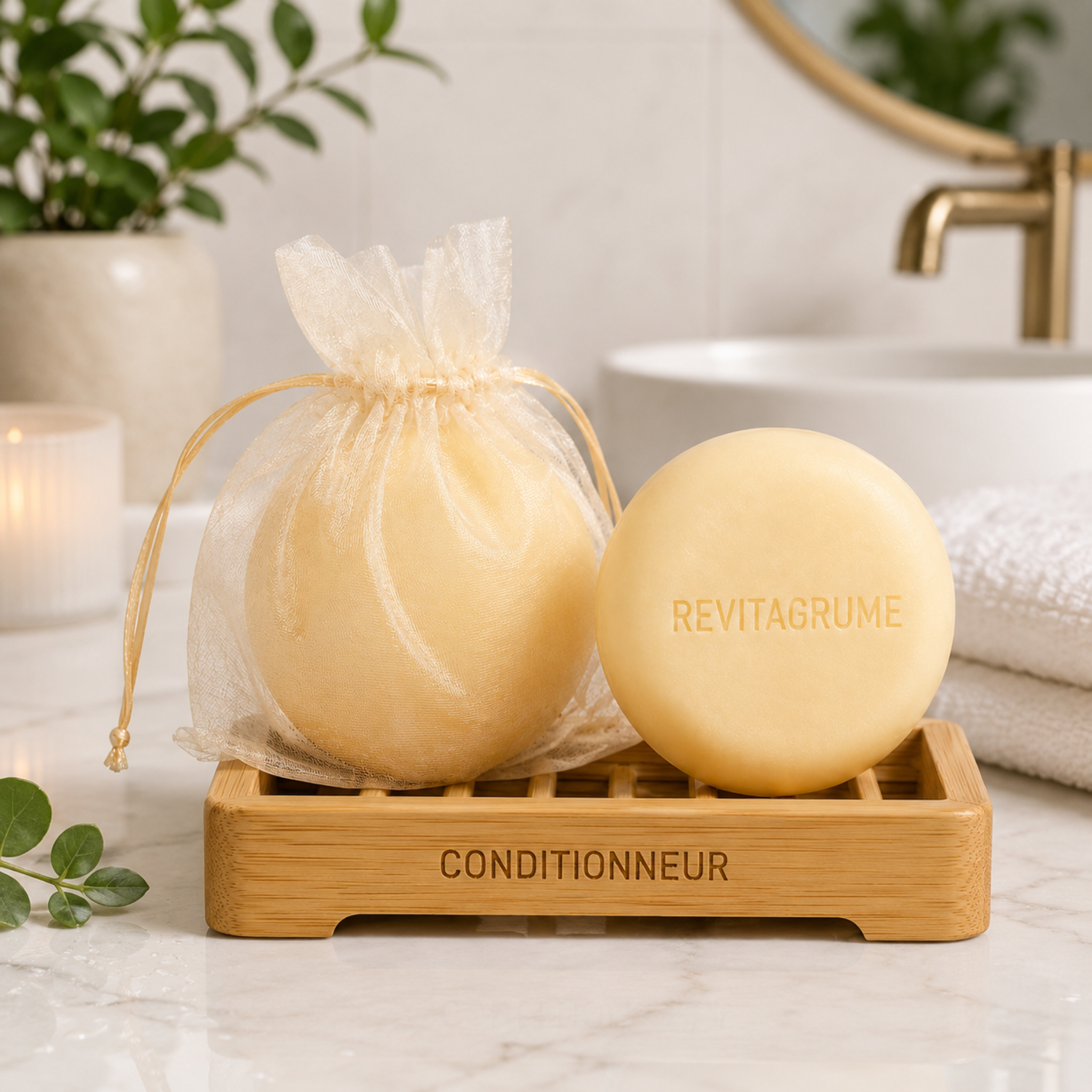 Revitalizing Solid Conditioner RevitAGRUME Nourishing and Revitalizing for Hair (55g)