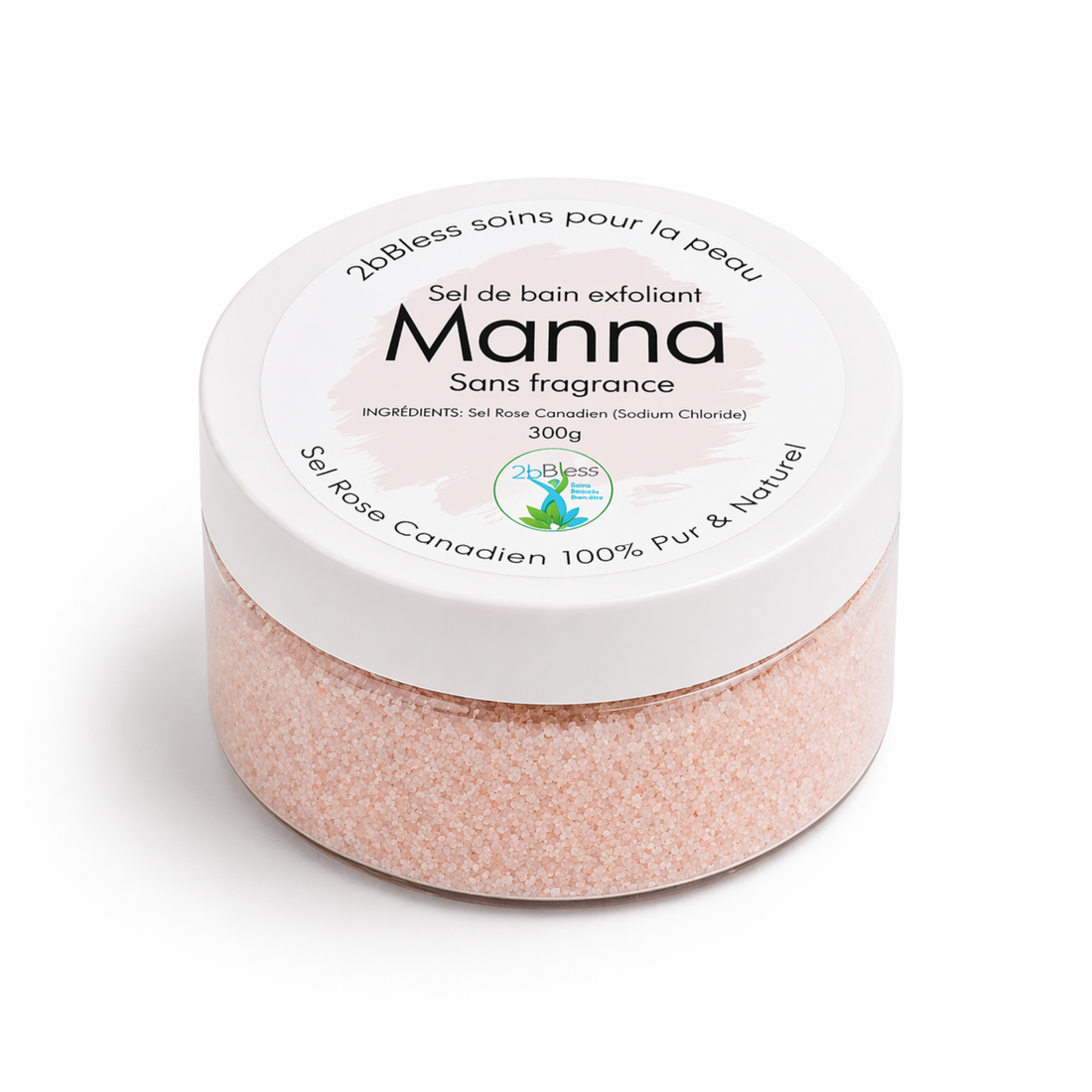 Sales de baño canadienses MANNA 100% puras y naturales 300 g