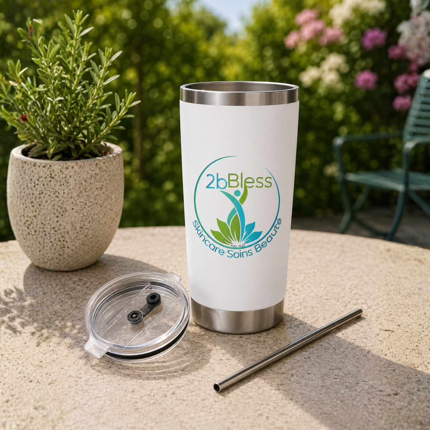 2bBless 20oz Thermos Cup