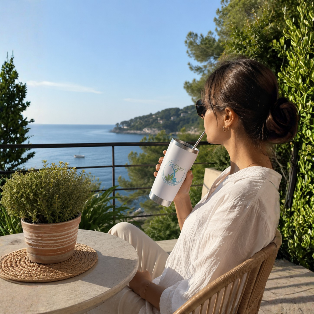 2bBless 20oz Thermos Cup