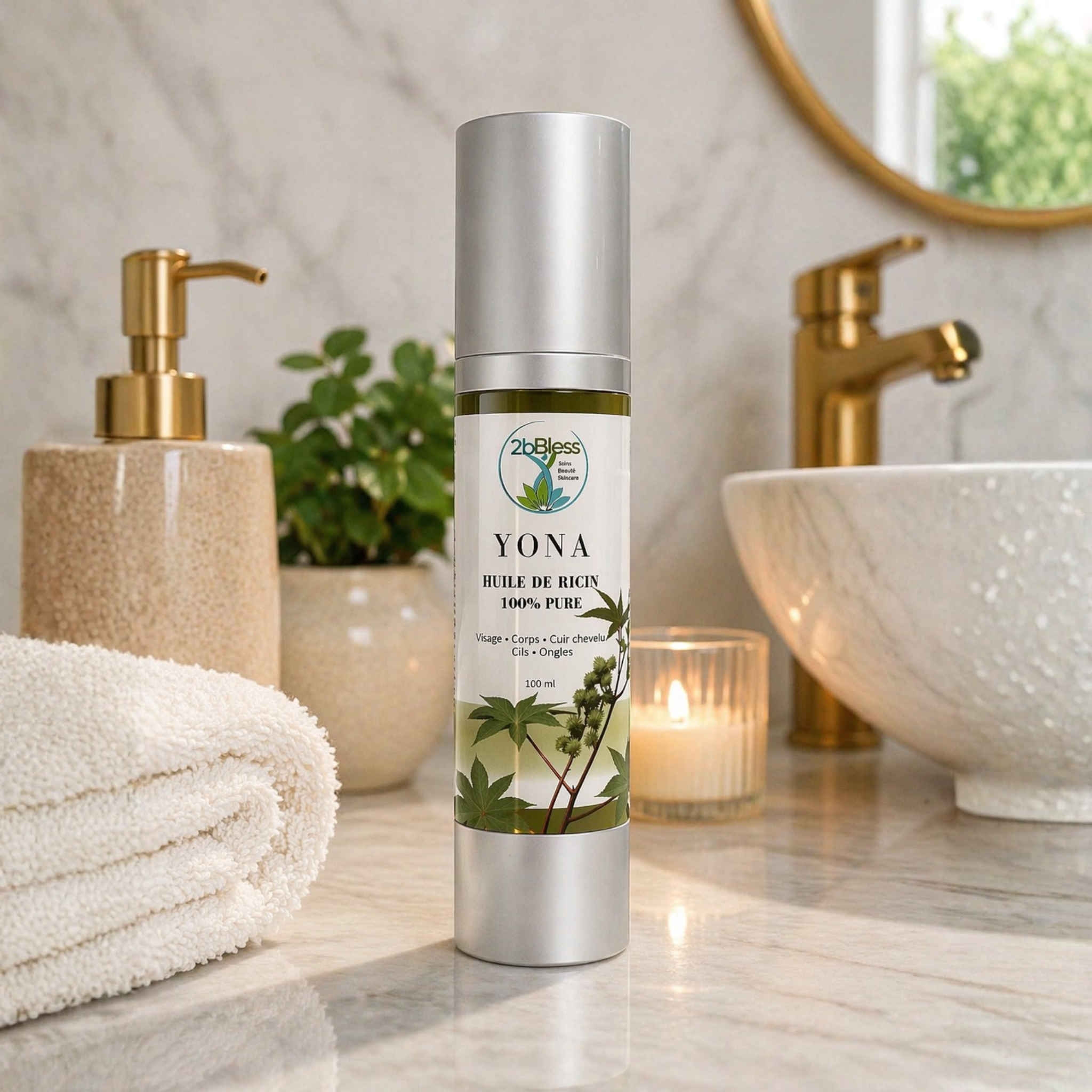 Yona Huile de Ricin 100% PURE 100ml