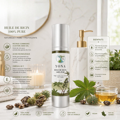 Yona Huile de Ricin 100% PURE 100ml