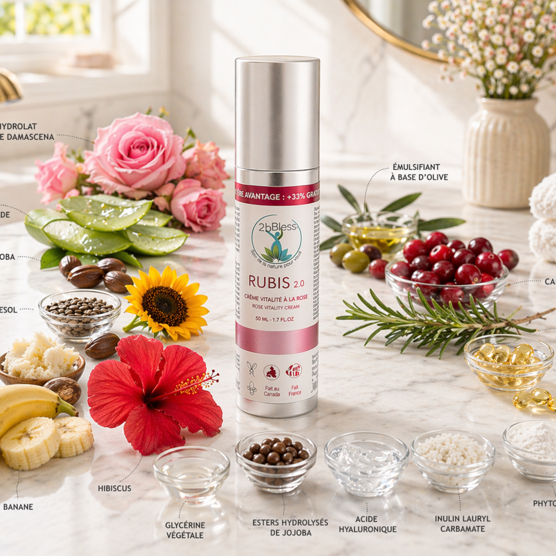 RUBIS Rose Vitality Cream 50ml