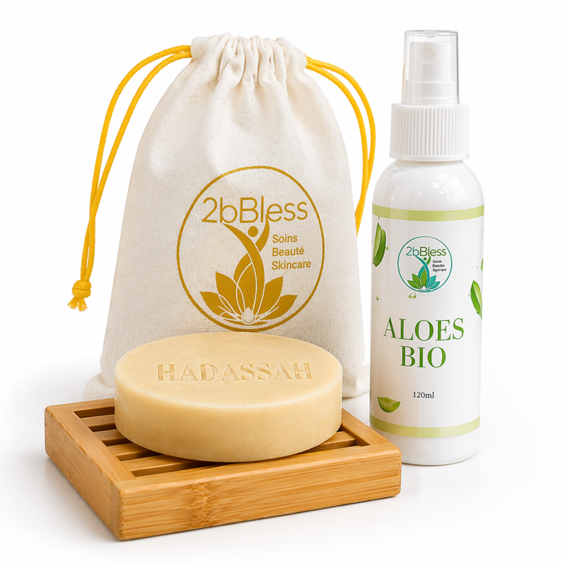 PAIN DE BEAUTÉ VISAGE HADASSAH 100g et ALOES