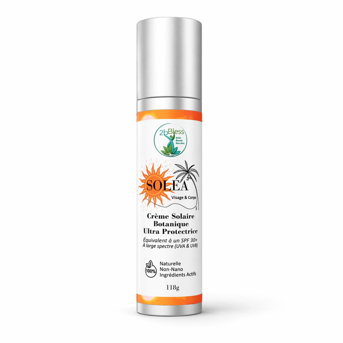 SOLÉA - Ultra-Protective Botanical Sunscreen (equivalent to SPF 30+) 118g