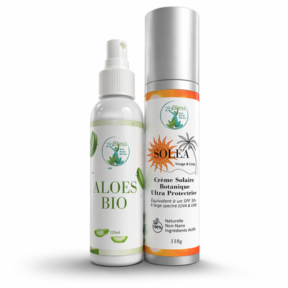 SOLÉA - Crème Solaire Botanique Ultra-Protectrice AVEC ALOES